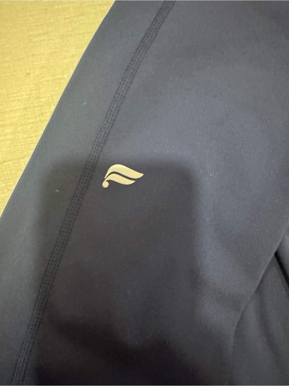 Fabletics PowerHold High Waisted Pocket Leggings Navy Blue Medium Yoga Gym - Picture 9 of 9